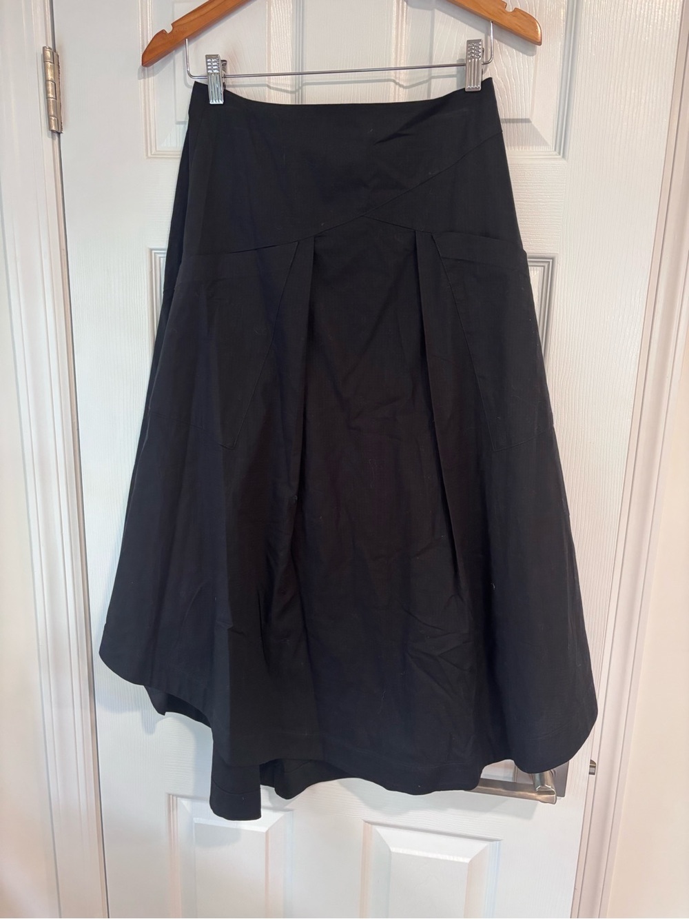 Banana Republic Stretch-Cotton Drop-Waist Maxi Skirt size 2